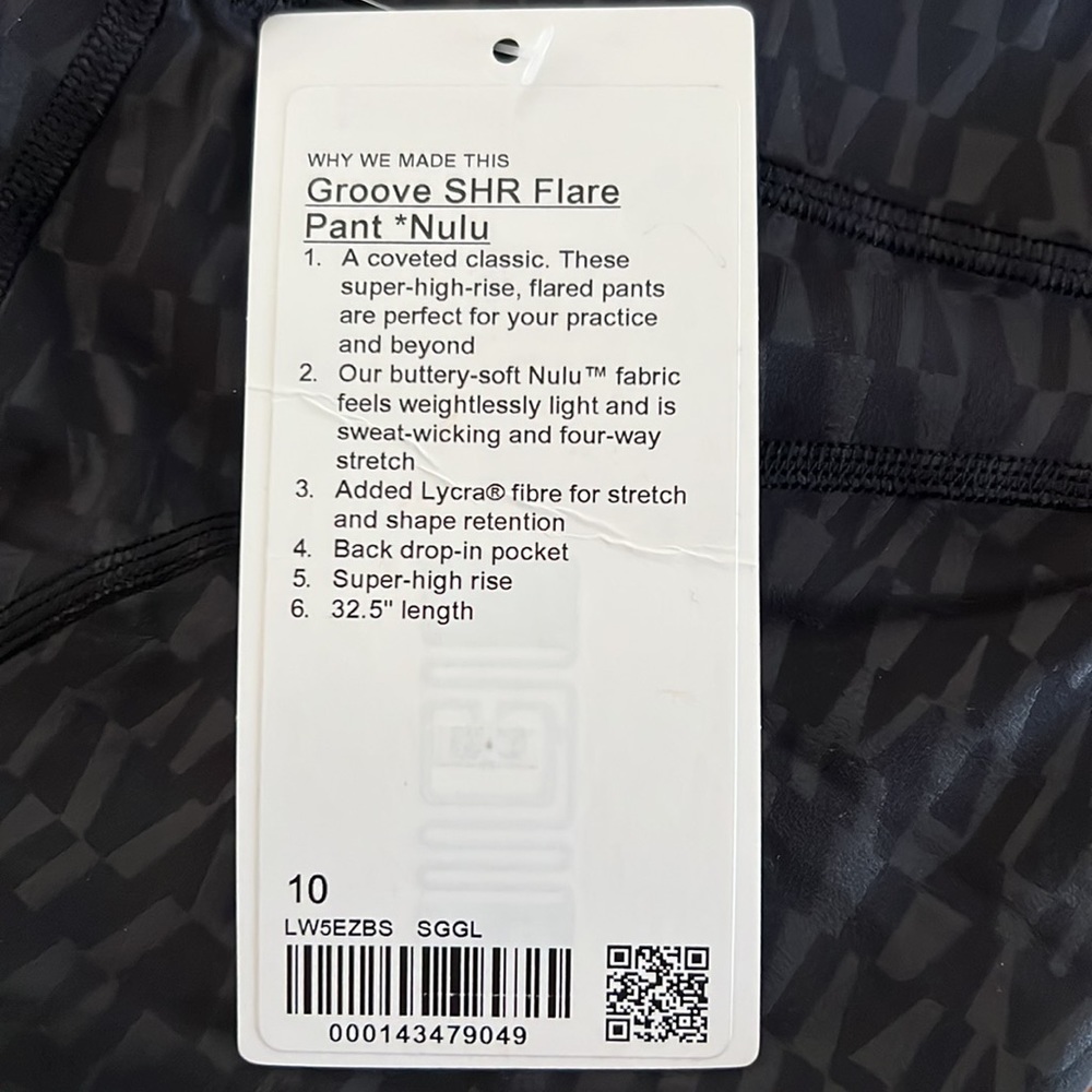 Lululemon Groove Super-High-Rise Flared Pant *Nulu - Picture 4 of 4